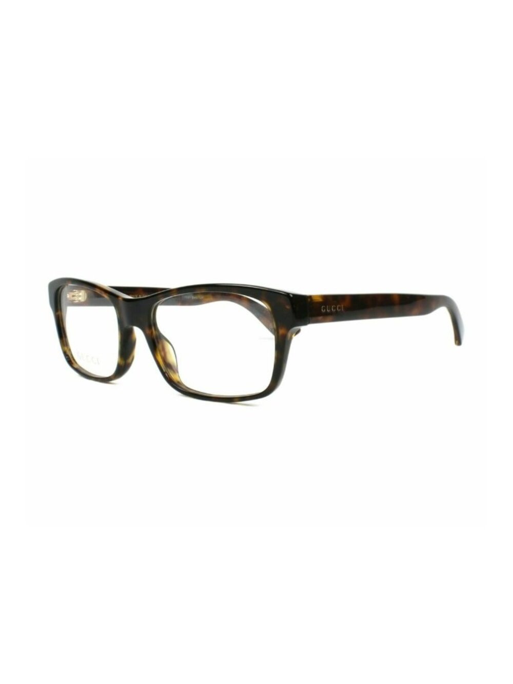 GUCCI GG 0006O 011 Dark Havana Optical Eyeglasses Frame Optyl 55-18